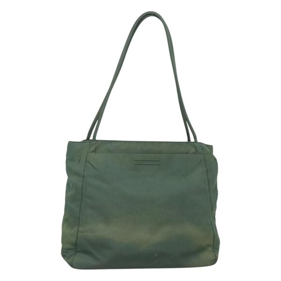 PRADA Tote Bag Nylon Khaki Auth bs23905 - Picture 1 of 16